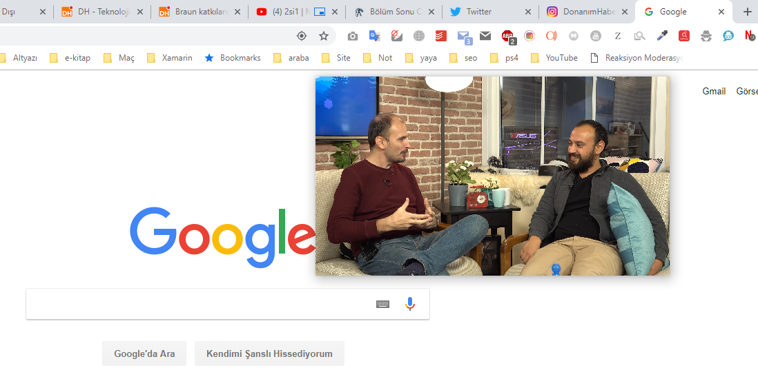 YouTube videolarını 'pencere modunda oynatma özelliği' Chrome’da nasıl kullanılır?