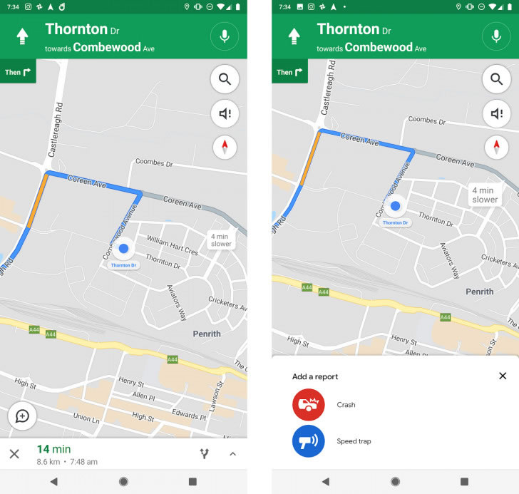 Google Haritalar'a kaza ve radar bilgisi özelliği geliyor