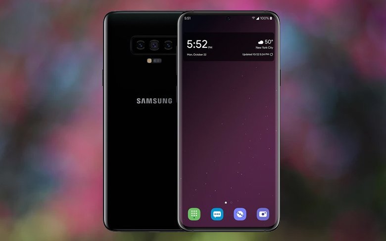 Samsung Galaxy S10 yatay arka kamera düzeni ile gelebilir