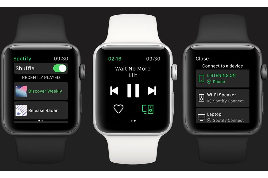 Spotify Apple Watch uygulaması yayınlandı