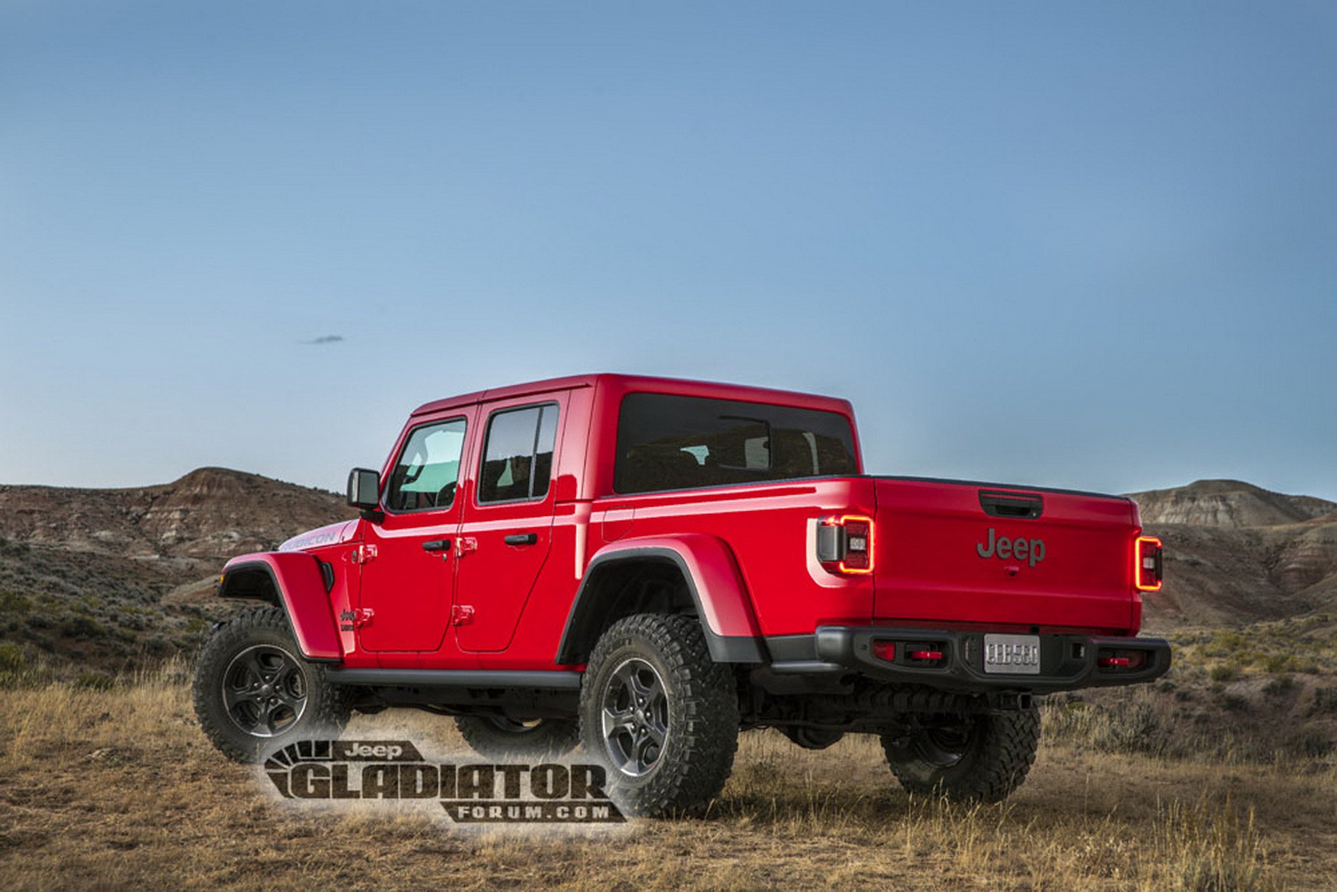 Pickup sınıfının üstü açılabilen ilk üyesi Jeep Gladiator ve sızdırılan özellikleri