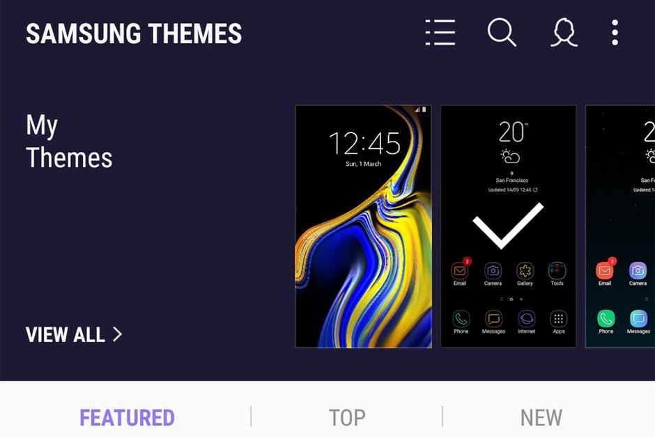 Samsung ücretsiz tema kullanımına sınırlama getiriyor