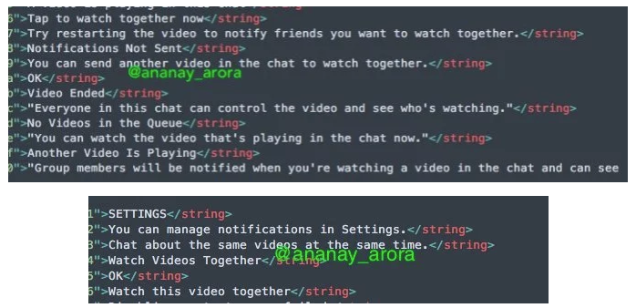Facebook Messenger birlikte video izleme özelliği
