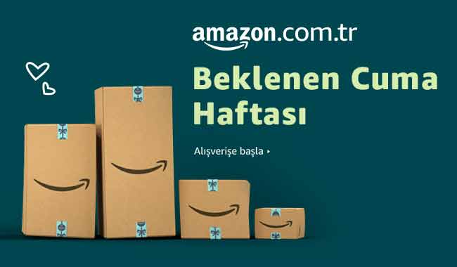 Amazon Beklenen Cuma indirimleri başladı