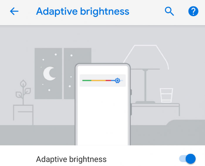 Android Pie işletim sistemindeki adaptif parlaklık özelliği, makine öğrenimini kullanıyor