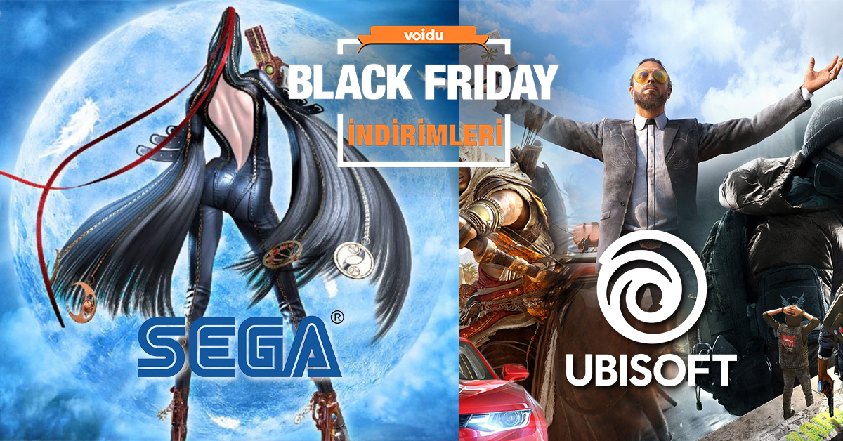 Ubisoft & SEGA oyunlarında Black Friday indirimleri başladı