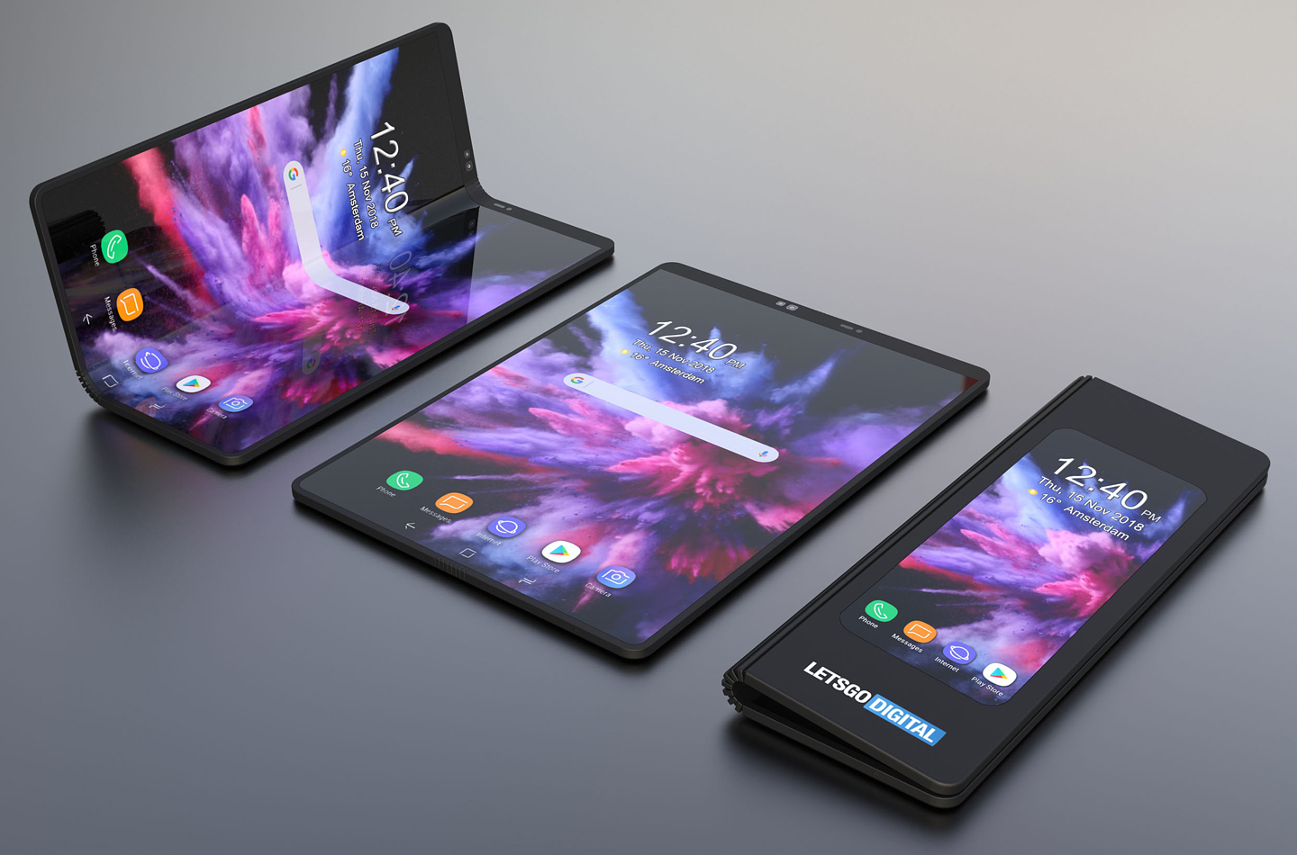 Samsung'un katlanabilir telefonu Galaxy Flex olarak adlandırılacak