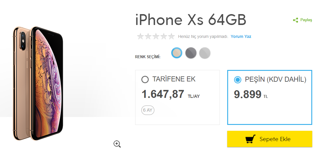 iPhone Xs ve iPhone XR, Türkiye fiyatı ve çıkış tarihi belli oldu!