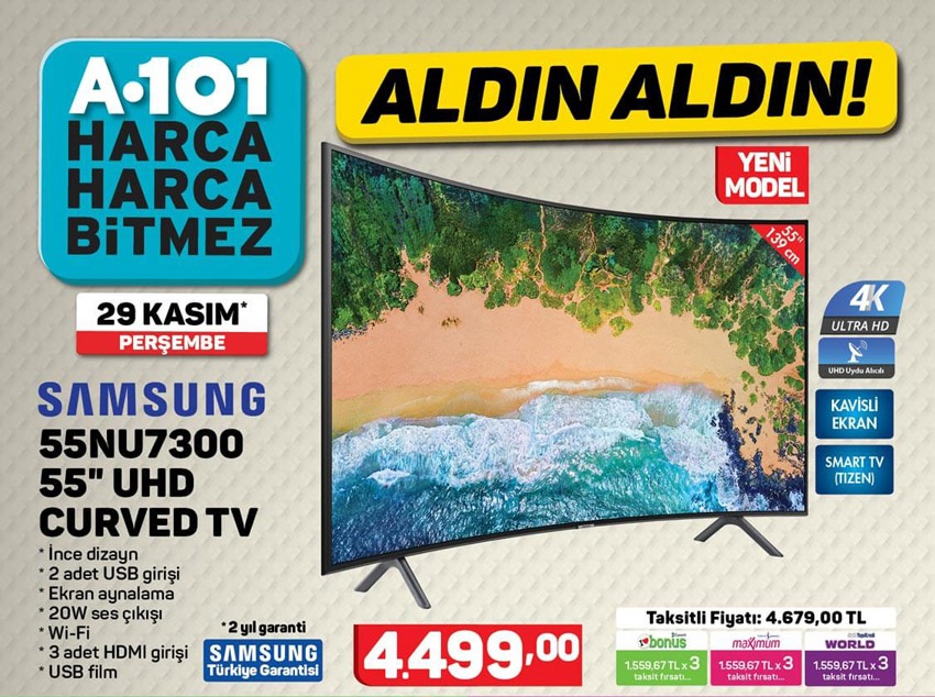 Haftaya BİM marketlerde kablosuz şarj aleti, A101 marketlerde Galaxy Grand Prime Plus var