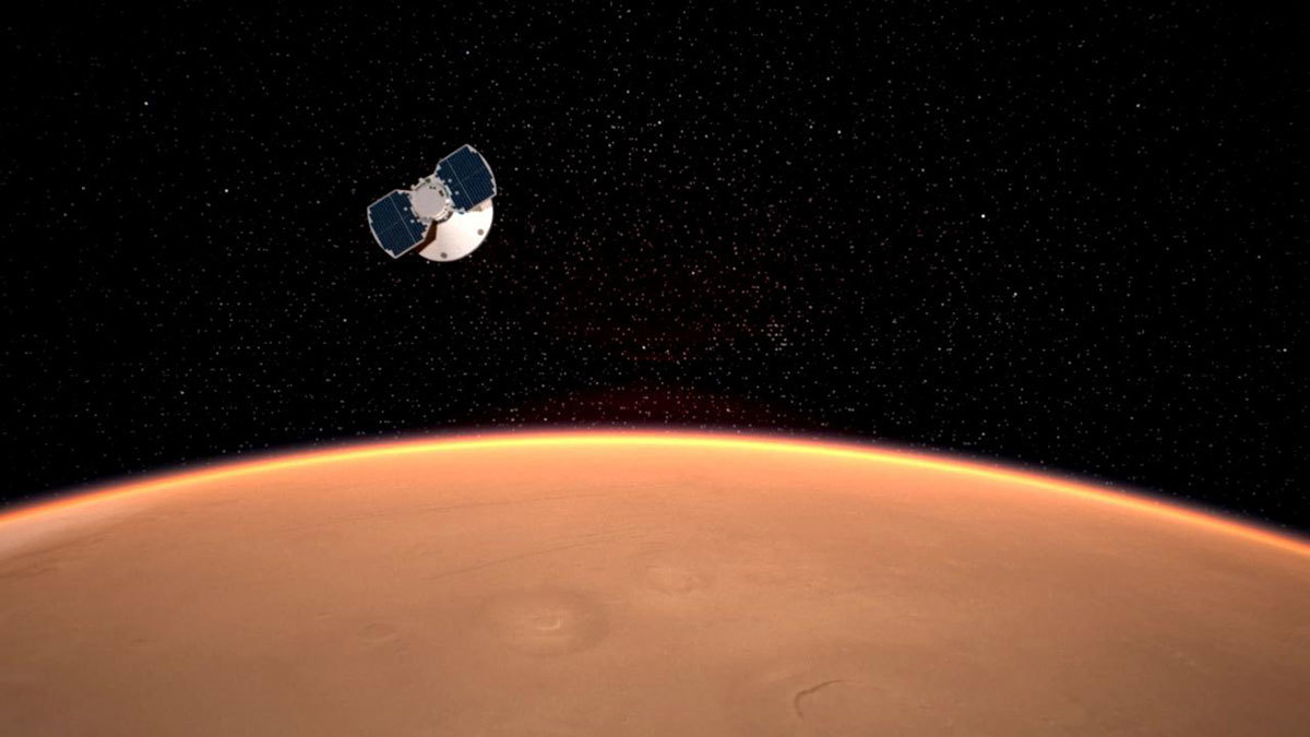 NASA, InSight aracını Mars yüzeyine indiriyor