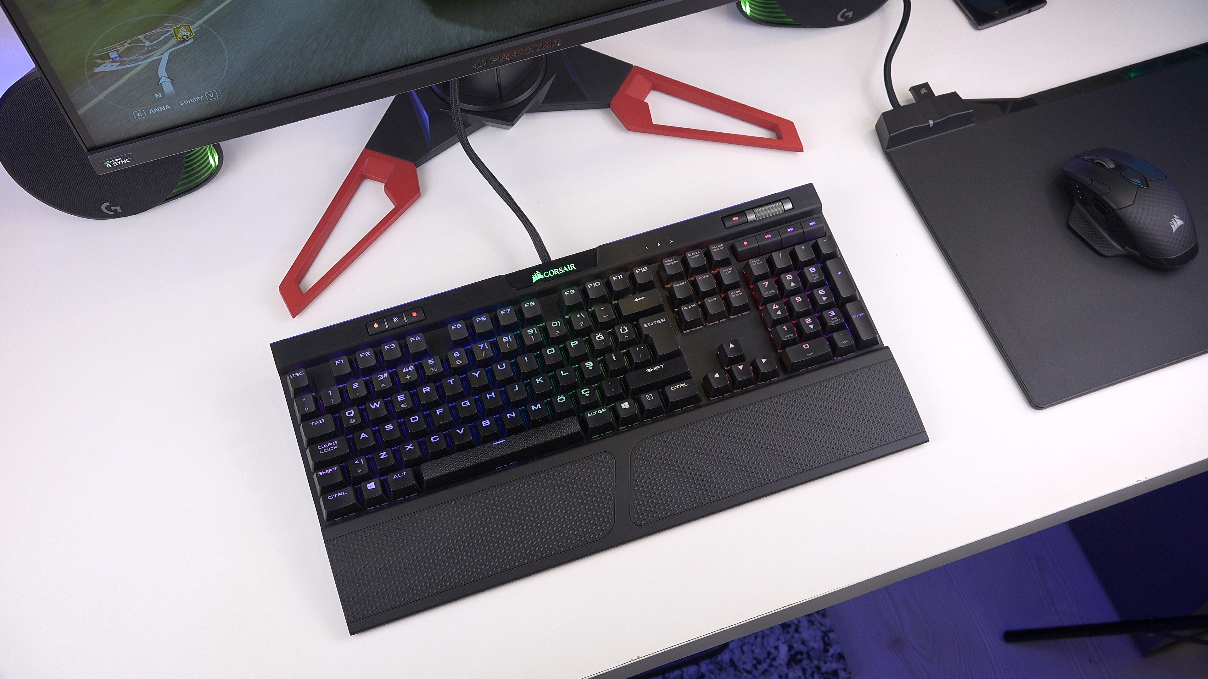 Bu klavye en kalitelilerinden biri! 'Corsair K70 MK.2 incelemesi'