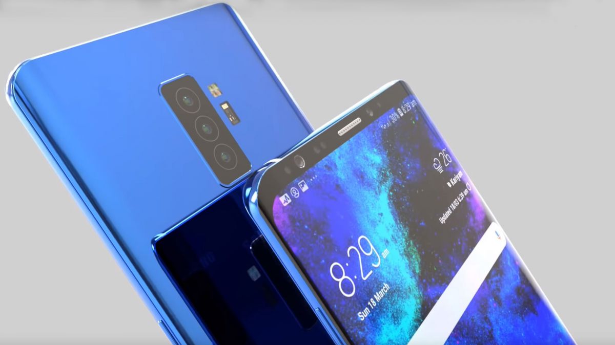 Çift ön kameralı Galaxy S10+'un ekran tasarımı daha farklı olacak