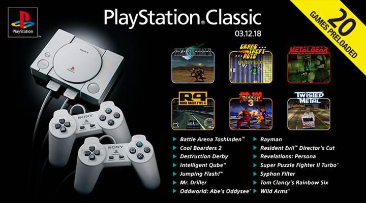PlayStation Classic dünyayla aynı anda Türkiye’de satışa sunuldu