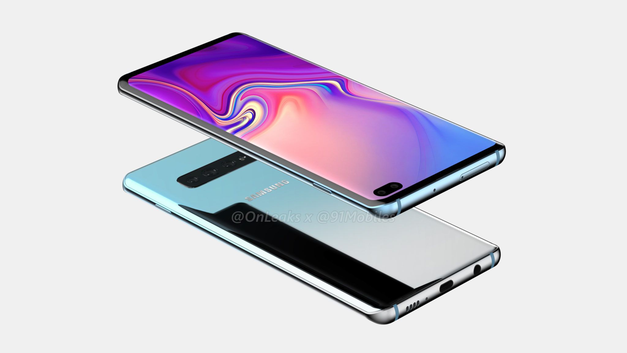 Samsung Galaxy S10 Plus'ın tasarımı açığa çıktı