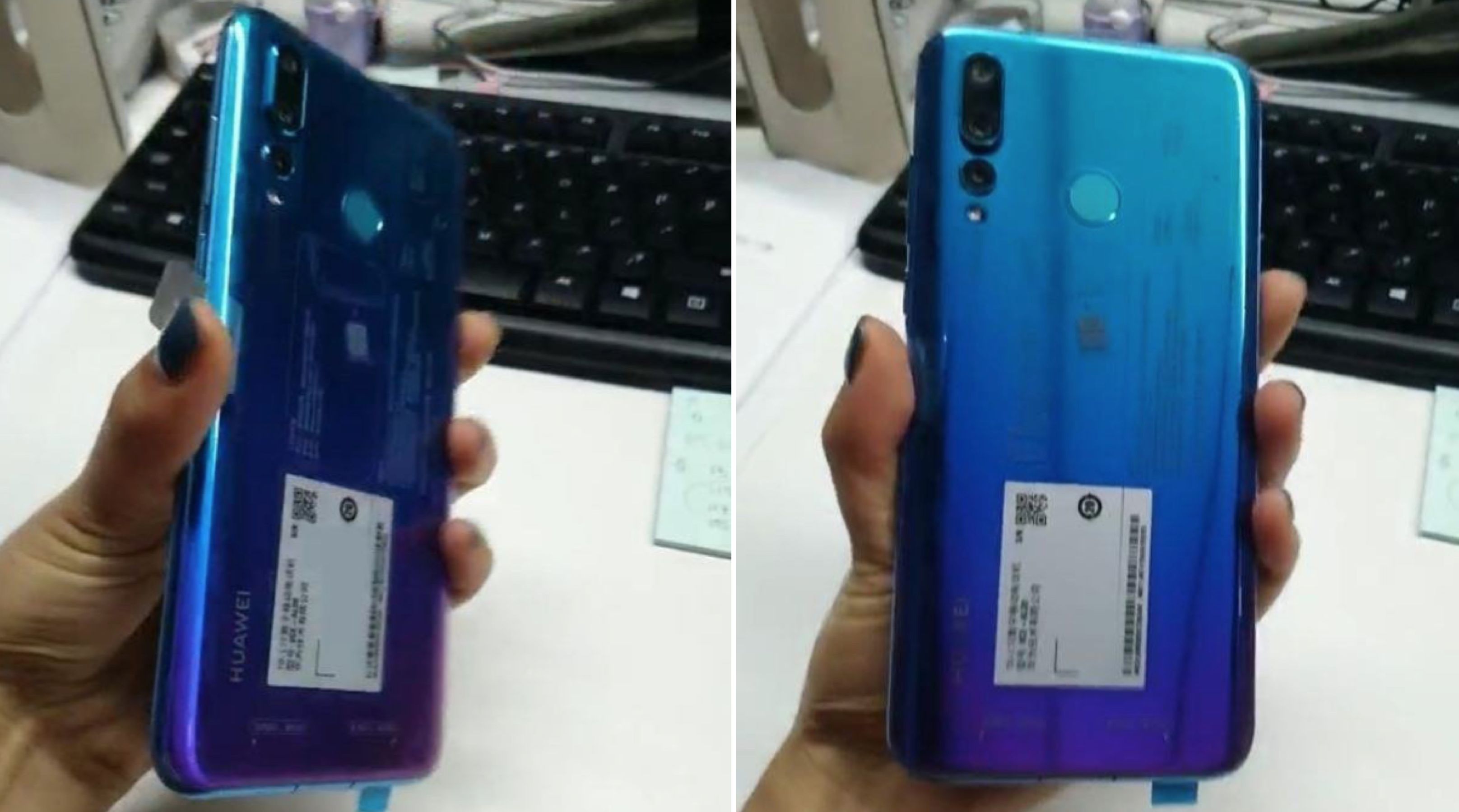 Delikli ekrana sahip Huawei Nova 4'ün fotoğrafları yayınlandı