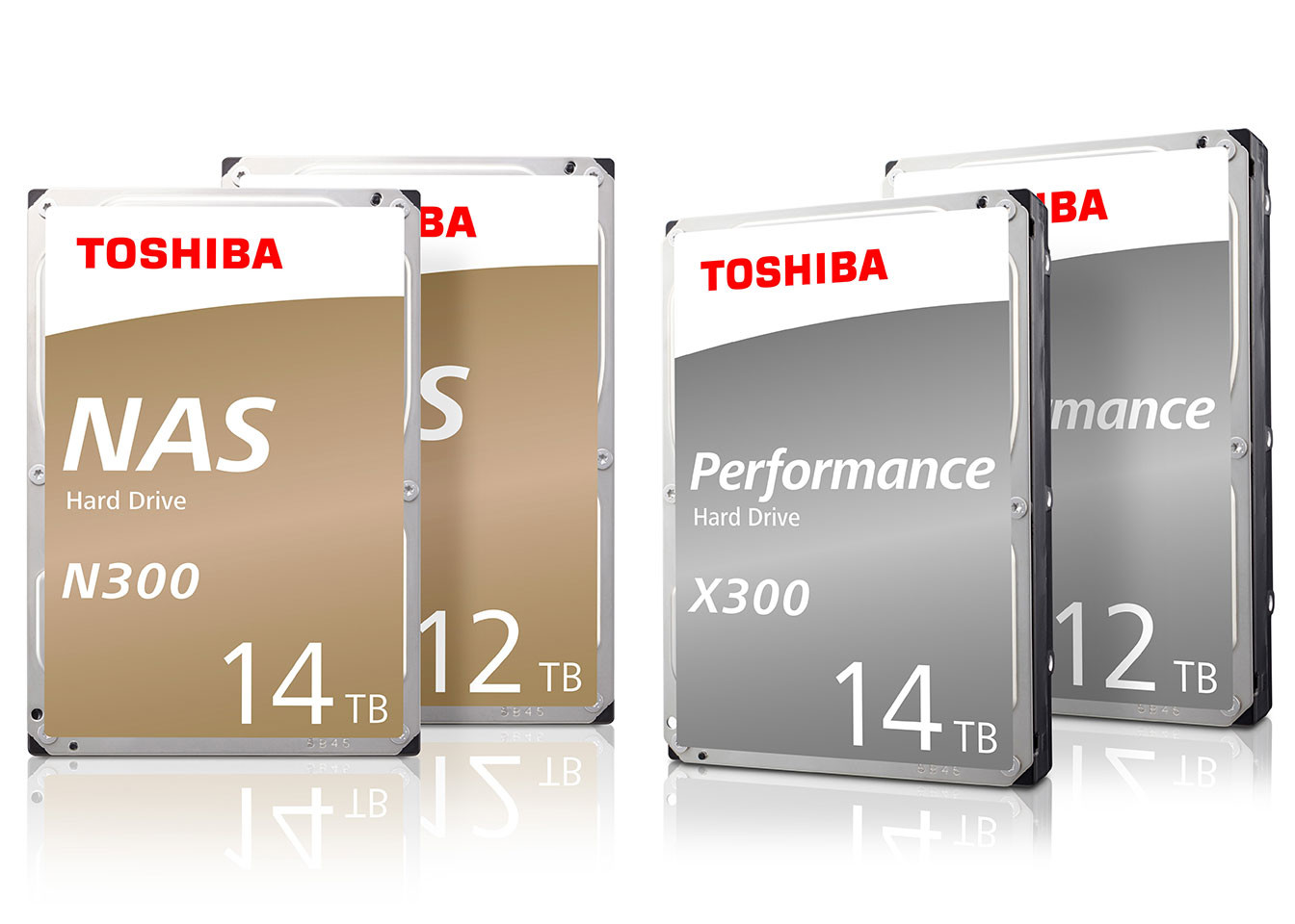 Toshiba 3.5 inçlik HDD serilerine 12TB ve 14TB seçenekleri ekledi