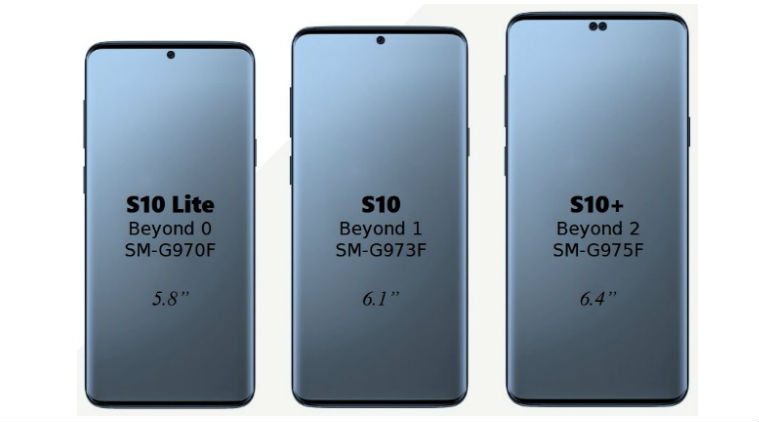 Samsung Galaxy S10 serisinin ekran boyutları sızdırıldı