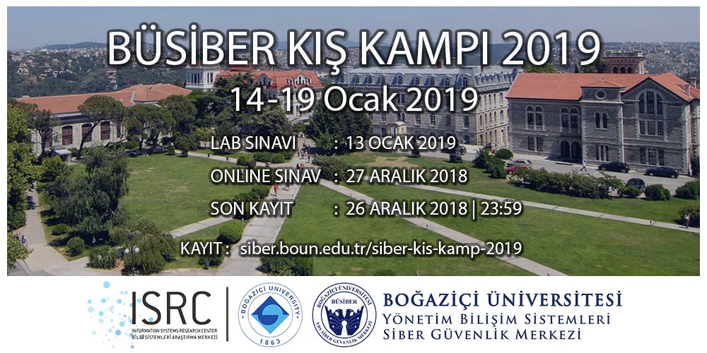 Boğaziçi Üniversitesi ücretsiz siber kış kampı başvuruları başladı