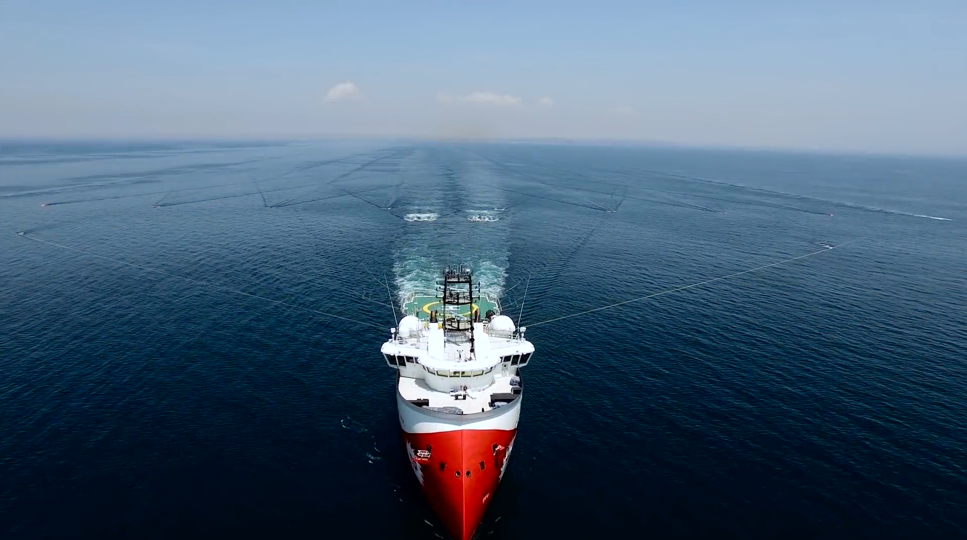 Türkiye’nin petrol ve doğal gaz arayan gemisi Barbaros için belgesel tadında video