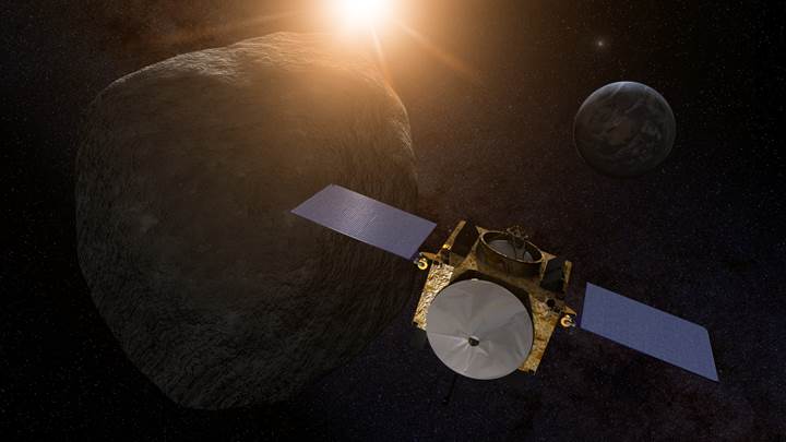 NASA'nın uzay aracı, Bennu asteroitinde 'su kalıntıları' buldu
