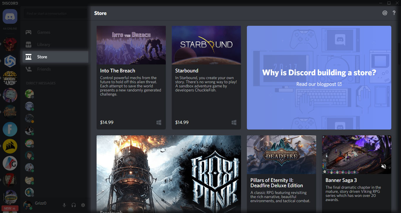Discord, kendi oyun mağazasını genişletiyor