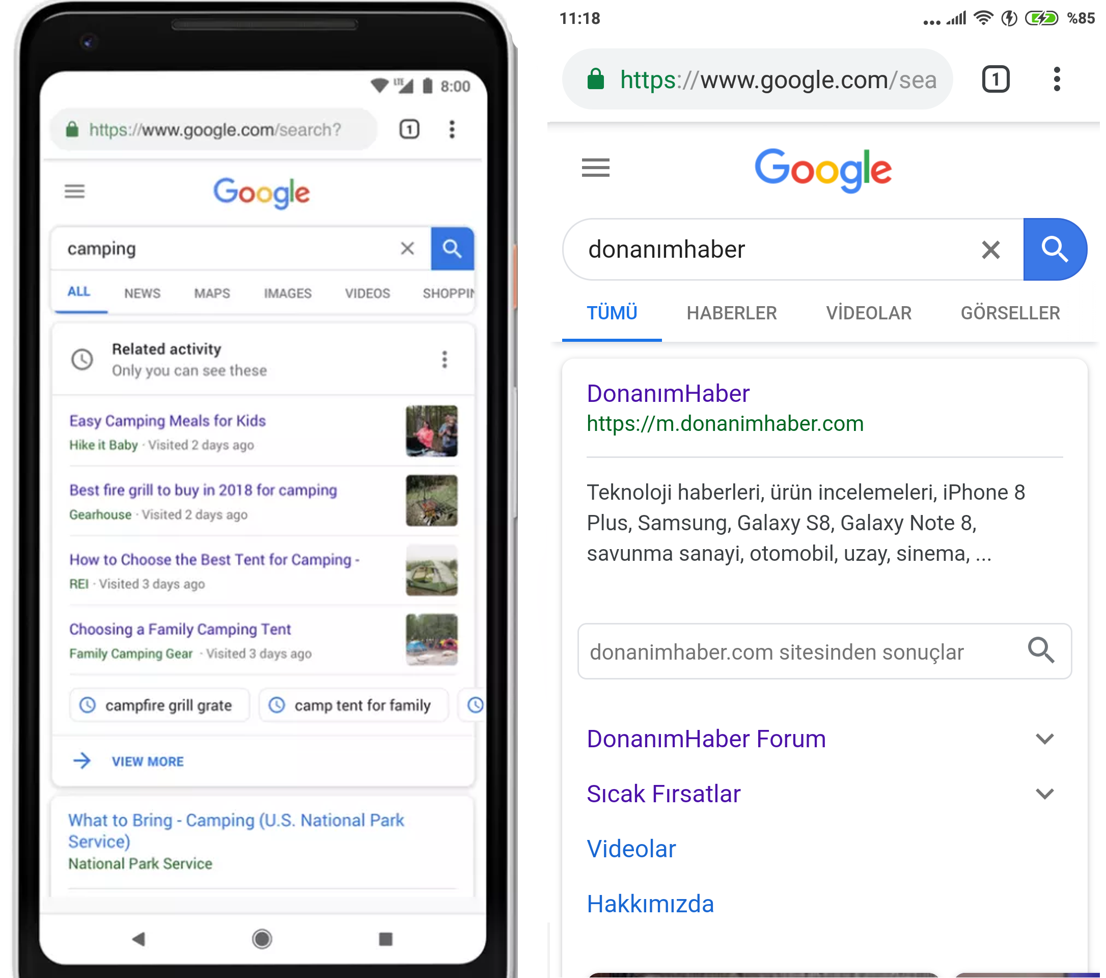 Google’un yeni materyal tasarımı mobile sunuldu