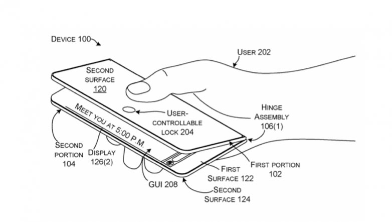 Katlanabilir akıllı telefon kervanına Microsoft da katılıyor