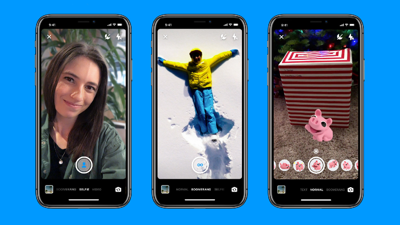 Facebook Messenger'a yeni kamera özellikleri geldi