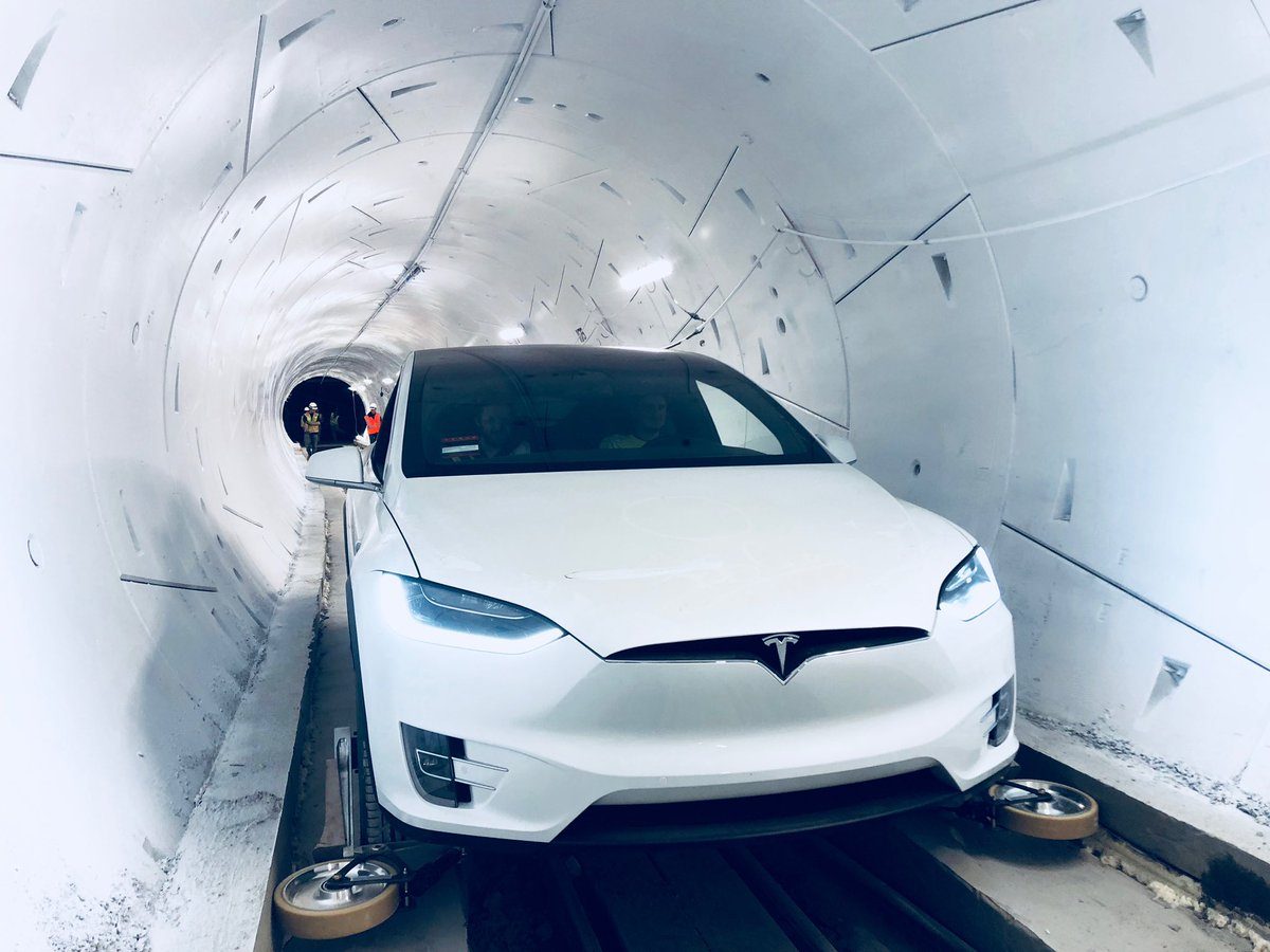 Elon Musk'ın çılgın tünel projesi sonunda ortaya çıktı