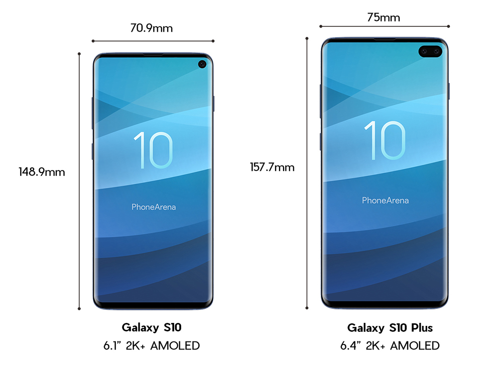 Samsung Galaxy S10 serisinin tasarımını açığa çıkaran görseller yayınlandı