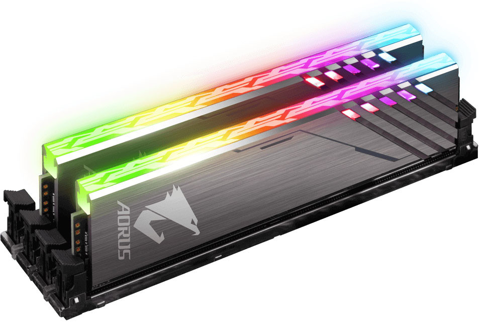 Gigabyte, RGB aydınlatmalı bellek kitlerini duyurdu