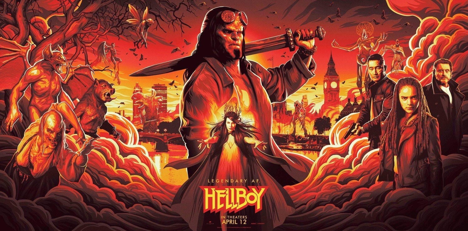 Yeni Hellboy filminden ilk fragman geldi