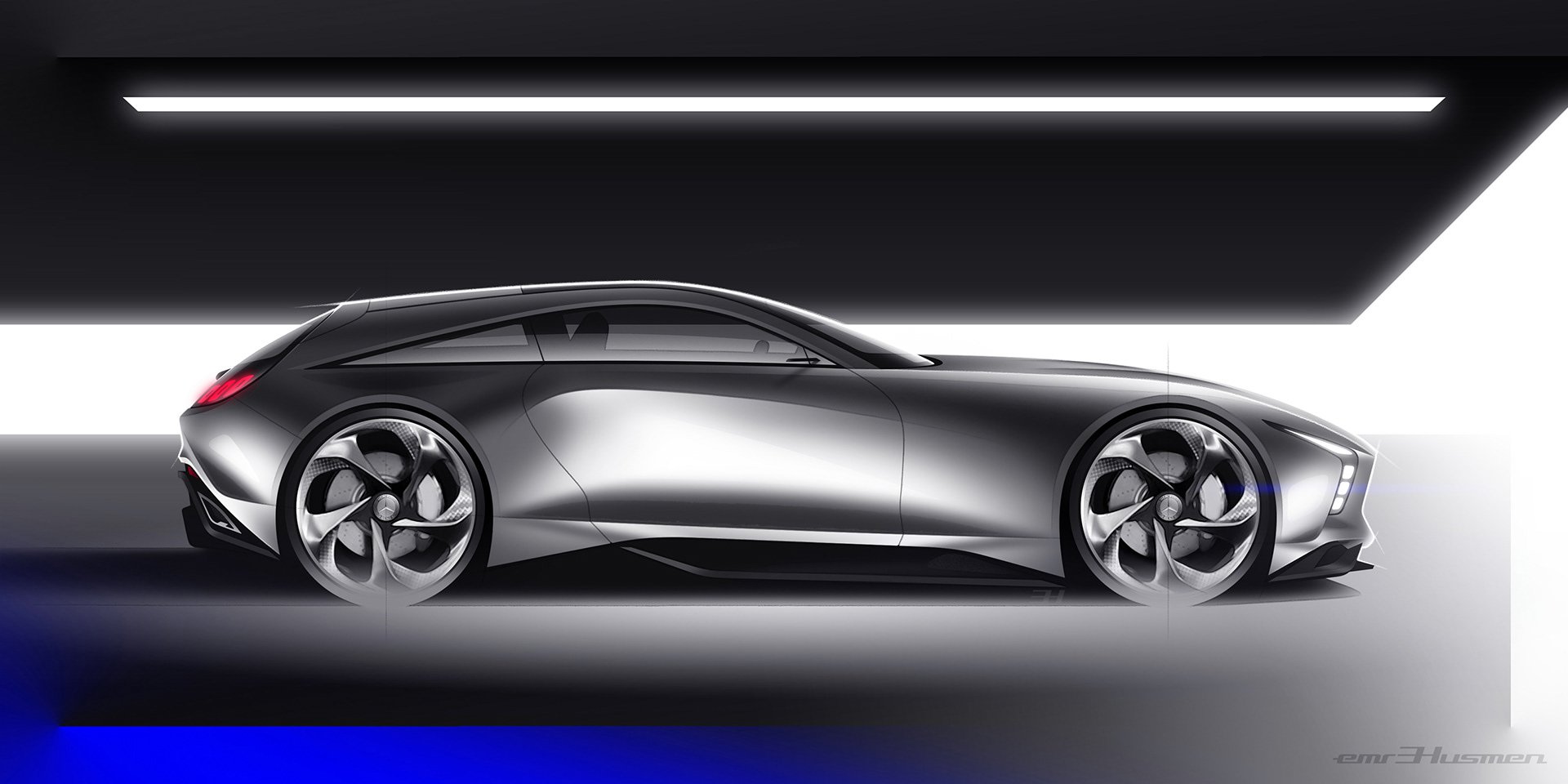 Türk tasarımcıdan Mercedes SL'ye bambaşka bir boyut kazandıran tasarım çalışması
