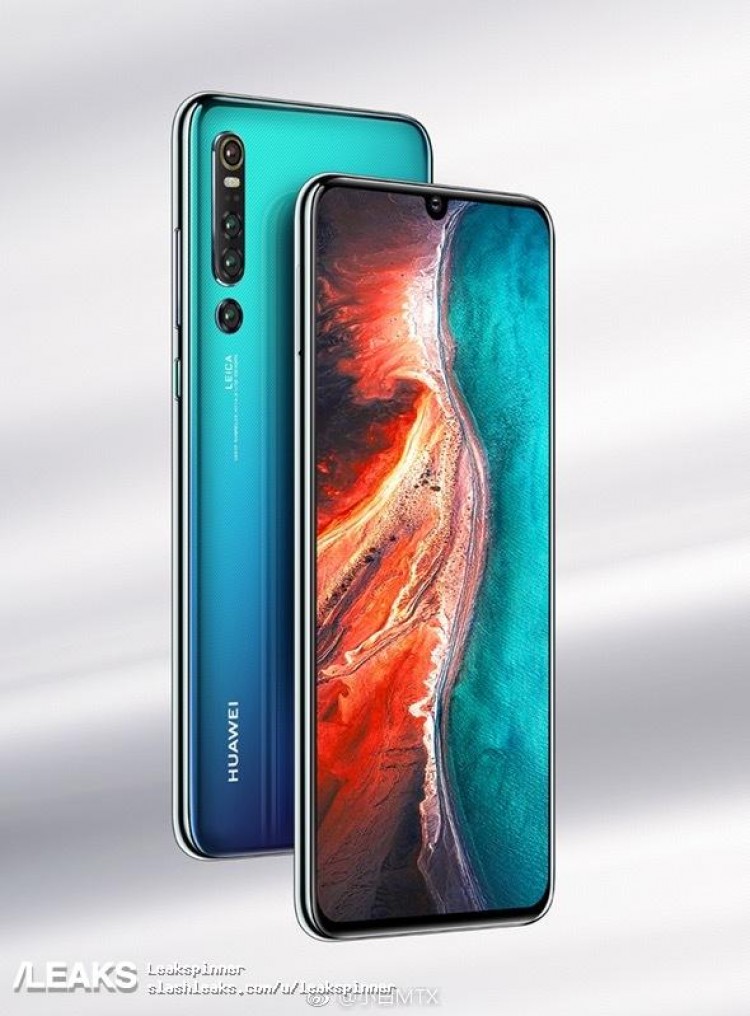 Huawei P30 Pro'ya ait olduğu iddia edilen yeni bir görsel sızdırıldı