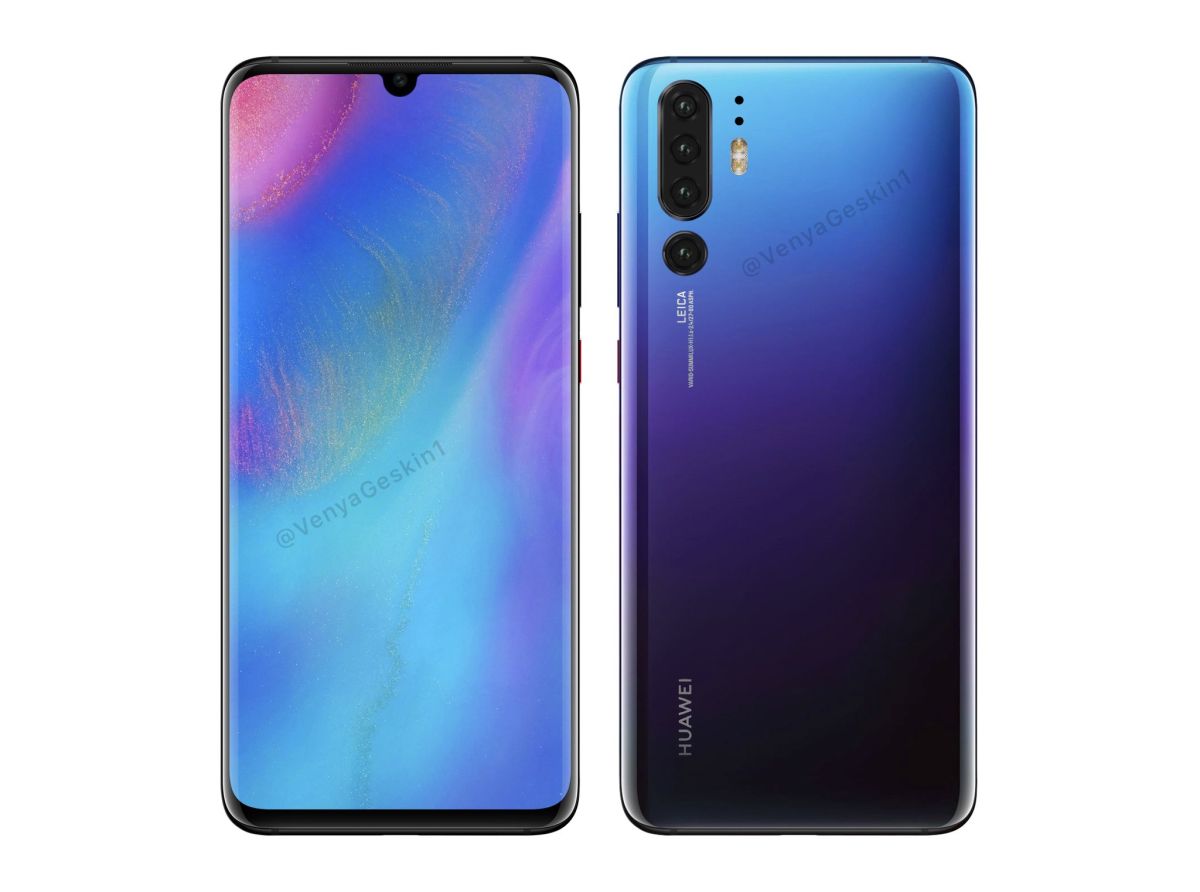 Huawei P30 Pro'ya ait olduğu iddia edilen yeni bir görsel sızdırıldı