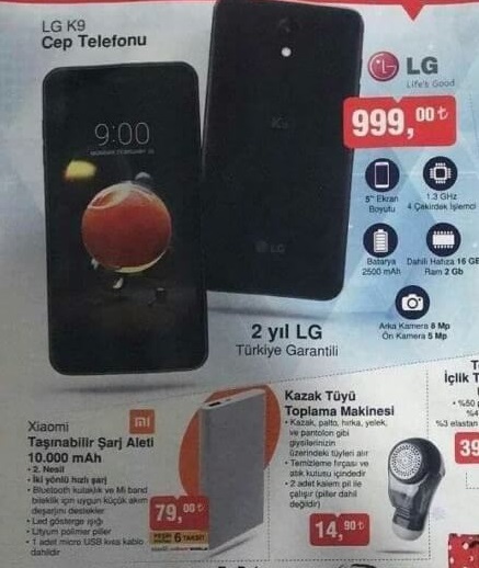 Haftaya A101 marketlerde Honor 7c, BİM marketlerde LG K9 var