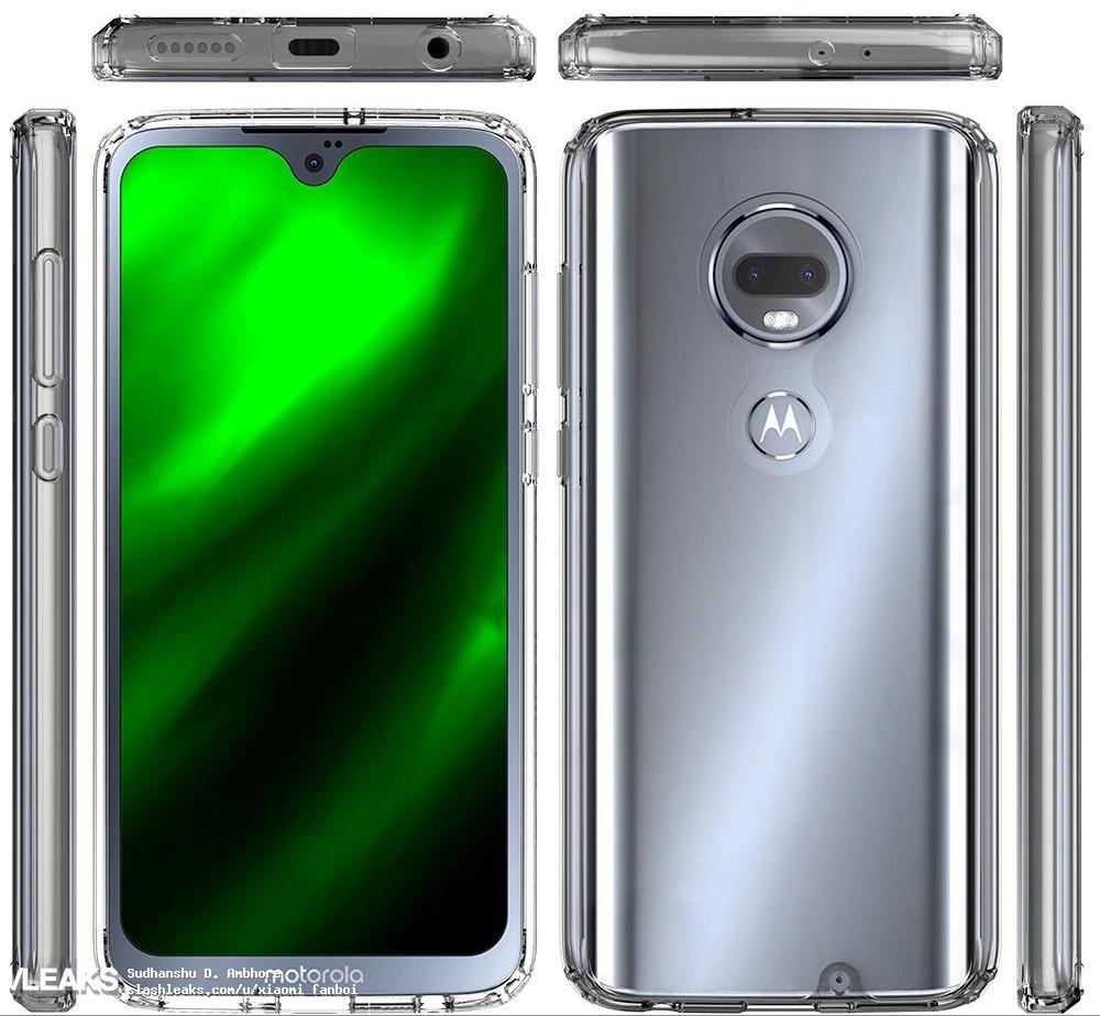 Moto G7'yi her açıdan gösteren kılıf görselleri internete düştü