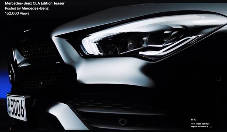 Yeni Mercedes CLA tanıtım öncesi teaser videosuyla karşınızda