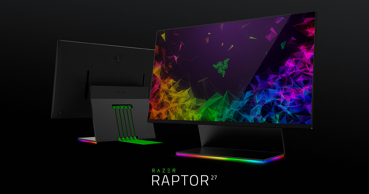 Razer Raptor oyuncu monitörü duyuruldu