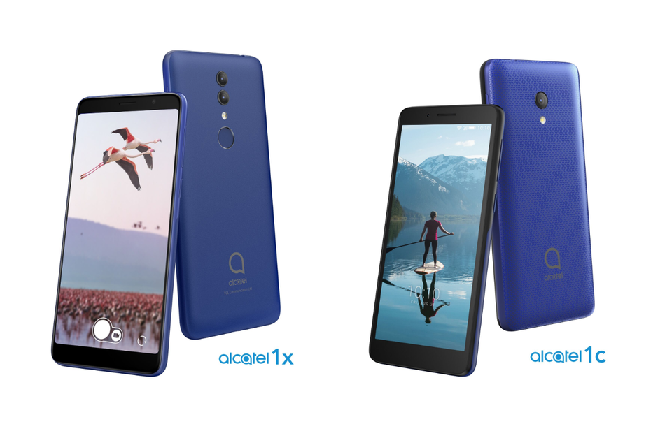 Giriş seviyesi Alcatel 1X ve 1C akıllı telefonları duyuruldu