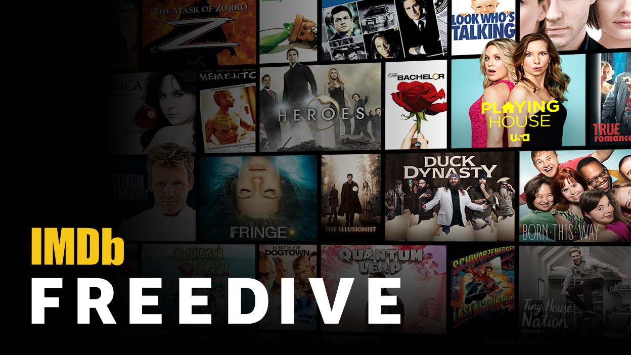 IMDb'den tamamen ücretsiz dizi ve film izleme platformu Freedive!