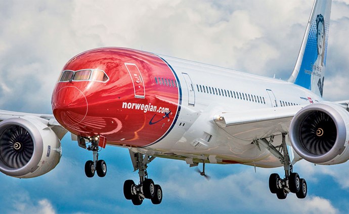 Norwegian Air, uzun menzilli uçuşlarda ücretsiz Wi-Fi hizmeti sunmaya başlayan ilk ucuz havayolu oldu