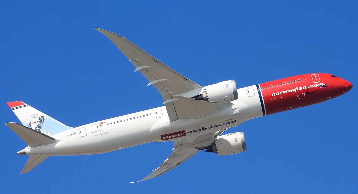 Norwegian Air, uzun menzilli uçuşlarda ücretsiz Wi-Fi hizmeti sunmaya başlayan ilk ucuz havayolu oldu