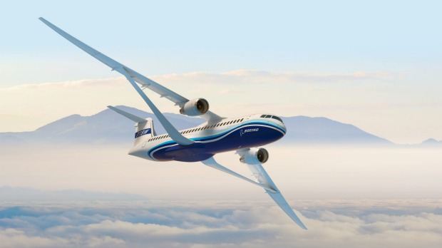 Boeing'den sıra dışı transonik kanat tasarımına sahip uçak