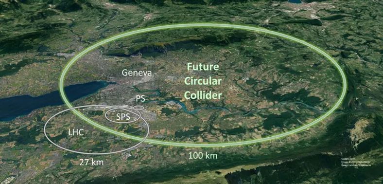 CERN, daha büyük çarpışmalar için daha da büyük çarpıştırıcı inşa edecek