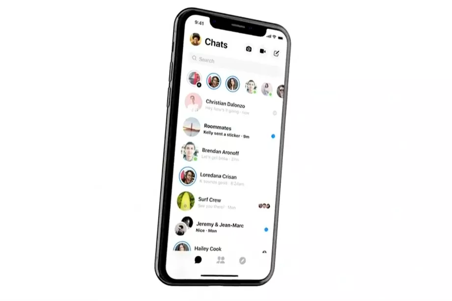 Facebook Messenger’ın yeni tasarımı yayınlandı