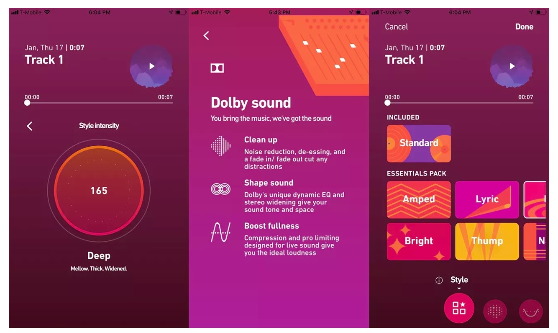 Dolby, kaliteli ses kaydı yapabilen bir uygulama geliştiriyor