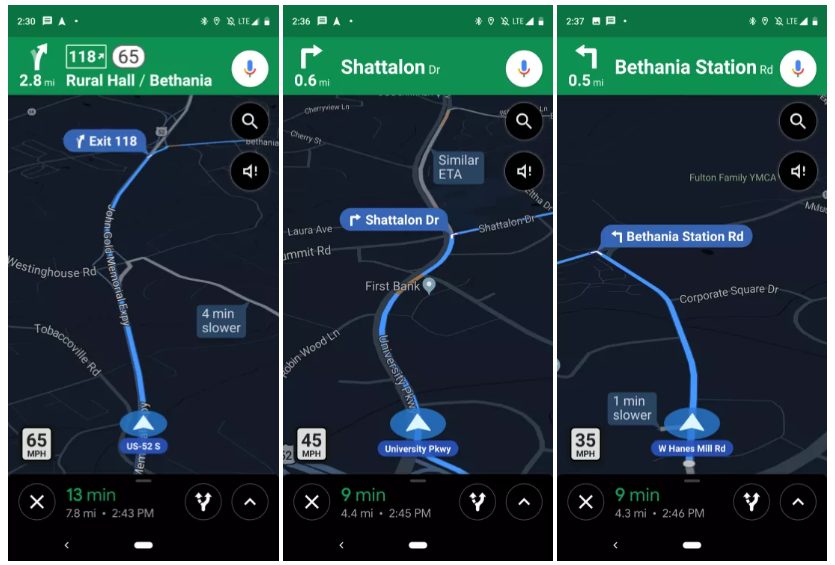 Google Haritalar, hız limiti uyarısı gösterecek