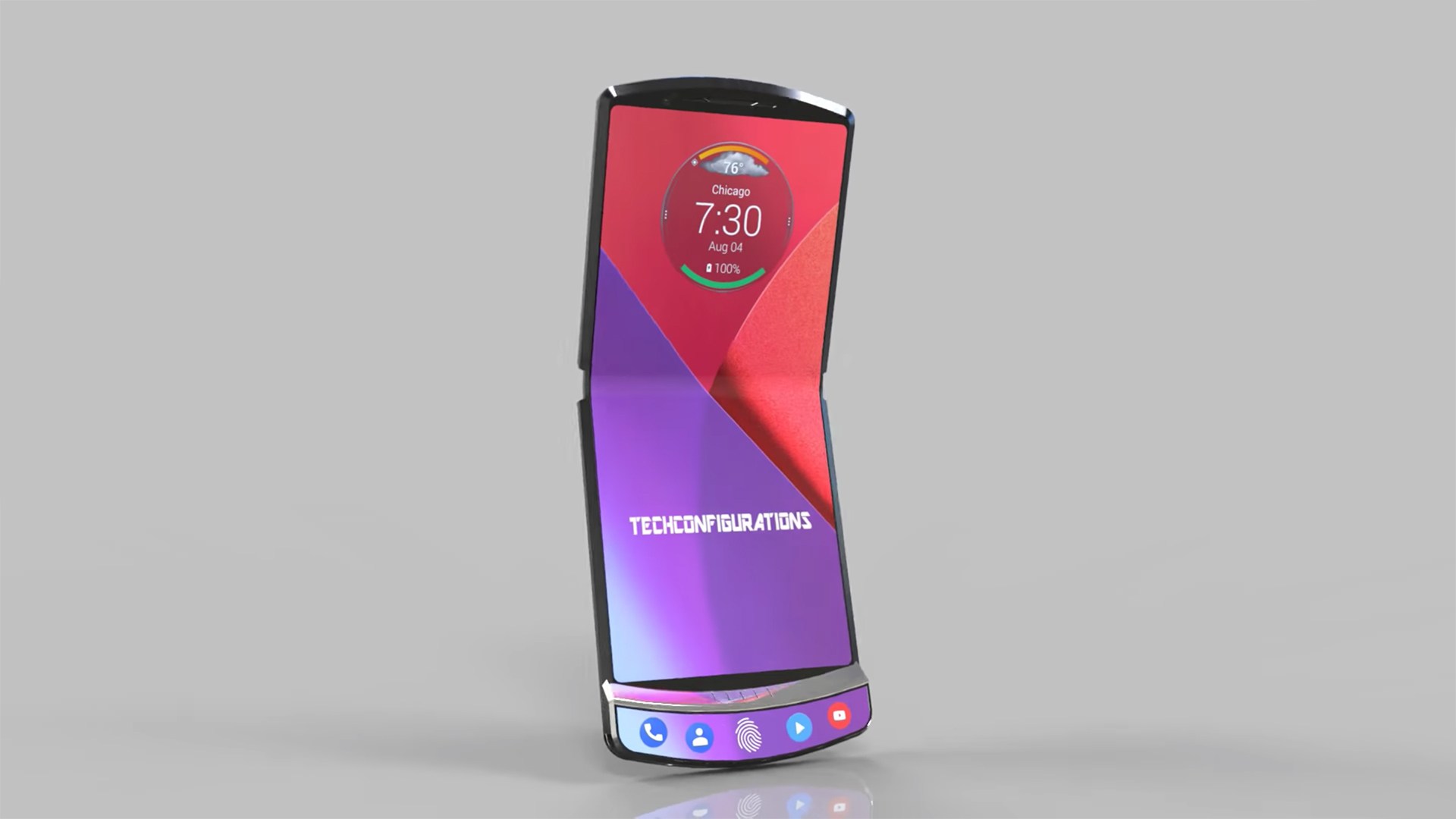 Motorola'nın katlanabilir telefonunun tasarımı ortaya çıktı