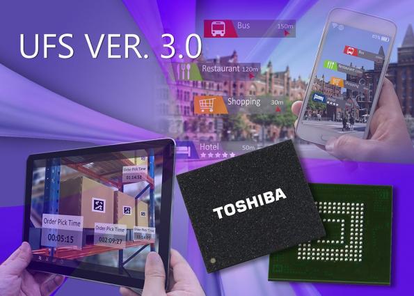 Toshiba sektörün ilk UFS 3.0 belleğini duyurdu